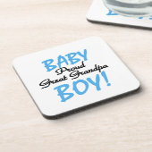 素晴らし誇りを持った男の赤ちゃん コースター (左側)