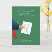 素晴らし誕生日カード カード (黄色い花)