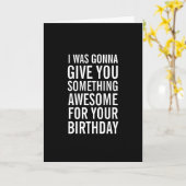 素晴らし誕生日プレゼントあいさつおもしろいカード カード (黄色い花)