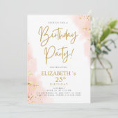 素晴らし誕生日招待状カード 招待状 (スタンド正面)