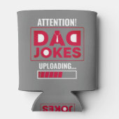 素晴らし警告デザイン!パパジョークのロード 缶クーラー (裏面)