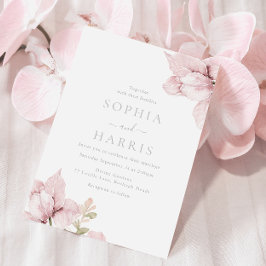 素晴らし赤面フローラエレガンス結婚ズ 招待状