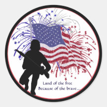 素晴らし軍隊を支援ステッカー第2版