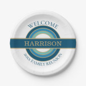 素晴らし選べ！ファミリ懇親会紙パーティープレート ペーパープレート (正面)