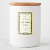 素晴らし金ゴールドグリッターのパッケージラベル フードラベル (正面)