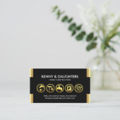 素晴らし金ゴールドタブHandymanツール 名刺 (スタンド正面)