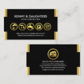 素晴らし金ゴールドタブHandymanツール 名刺 (正面/裏面)