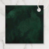 素晴らし金ゴールド抽象芸術結婚のV1 Emerald ID867をライン フェイバータグ (裏面)