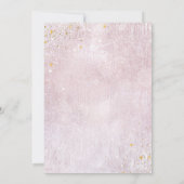 素晴らし金ゴールド線抽象芸術ブライダルシャワーメーカーID867 (裏面)