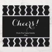 素晴らし銀モダンザグ ビールラベル (シングルラベル)