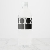 素晴らし銀モダンザグ ペットボトルラベル (裏面)
