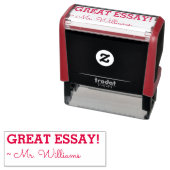 「素晴らし随筆！」 グレーディング用ゴム印 セルフインキングスタンプ (インサイチュ)