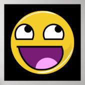 素晴らし顔インターネットミーム ポスター (正面)