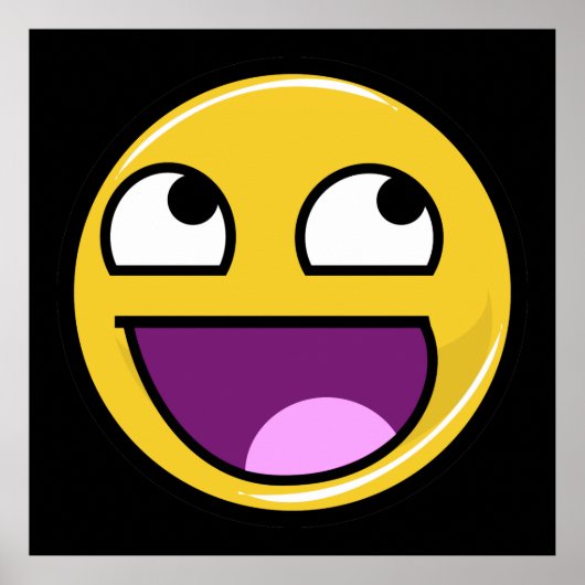 素晴らし顔インターネットミーム ポスター (正面)