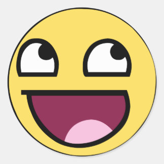 素晴らし顔シール ラウンドシール