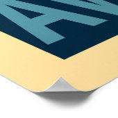 素晴らし顔ベクトル ポスター (角)