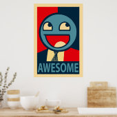 素晴らし顔ベクトル ポスター (キッチン)