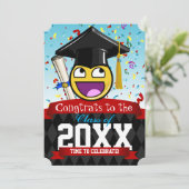 素晴らし顔我々の大学院お気に入りの招待状 招待状 (スタンド正面)