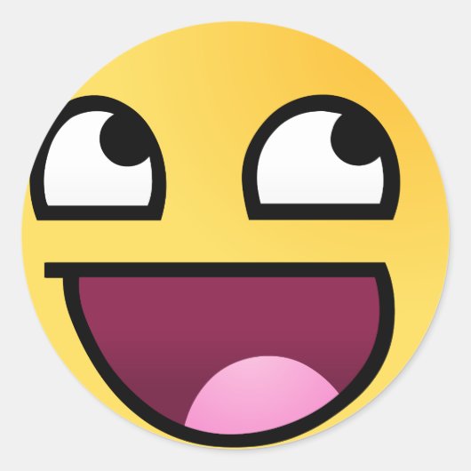 素晴らし顔高品質- HD ラウンドシール (正面)