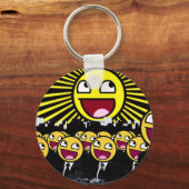 素晴らし顔 キーホルダー (正面)