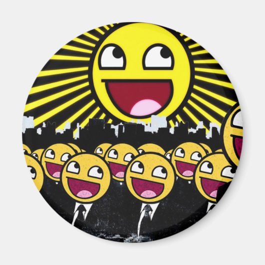 素晴らし顔 マグネット (正面)