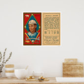 素晴らし1911年チーフベンダー陸上野球 ポスター (キッチン)