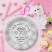 素晴らし25日結婚記念紙プレート ペーパープレート (パーティー)