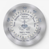 素晴らし、クリスチャン紙プレート、任意の大事な行事 ペーパープレート (正面)