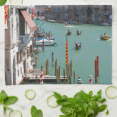 素晴らし!グランドカナルベニス キッチンタオル (折り畳み)