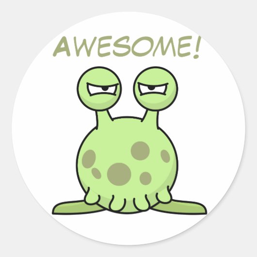 素晴らし!シール ラウンドシール (正面)