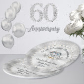 素晴らし，ダイヤモンド紙プレートパーソナライズされた, ペーパープレート