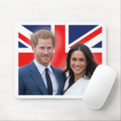 素晴らし!プリンスハリーとメガンマルクル マウスパッド (マウス)