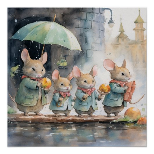 素晴らし，マウスポスター ポスター (正面)