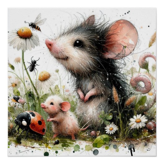 素晴らし，マウスポスター ポスター (正面)