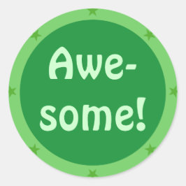 素晴らし -先生ステッカーシリーズ ラウンドシール