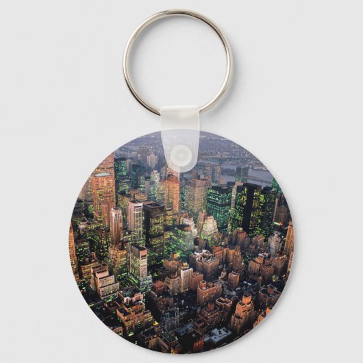 素晴らし!米国ニューヨーク キーホルダー (正面)