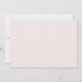素晴らし,繰り返し,ダイヤモンド形のメッシュパターン サンキューカード (裏面)