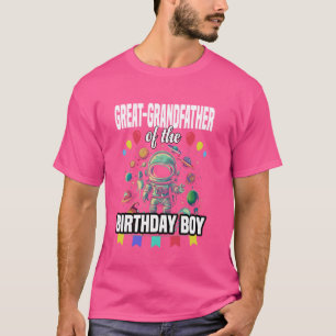 素晴らし-誕生日少年宇宙飛行士Spの祖父 Tシャツ