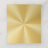 素晴らし、金ゴールド座席表。フォト座席表 プレイスカード (内部開封)