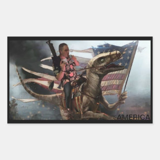 素晴らし 長方形シール