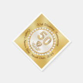 素晴らし, 50周年記念ナプキン, 3サイズBULK スタンダードカクテルナプキン (角)