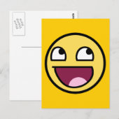 素晴らし /b顔 ポストカード (正面/裏面)