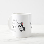素晴らし chef - cartoon dog gift コーヒーマグカップ (正面左)