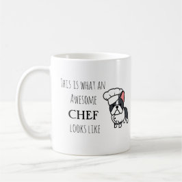 素晴らし chef - cartoon dog gift コーヒーマグカップ
