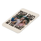 素晴らしAll Time Goatパパ写真 マグネット (左側)