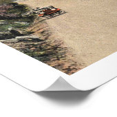 素晴らしBarrington MA, Mohawk Trail, 1915ヴィンテージ ポスター (角)