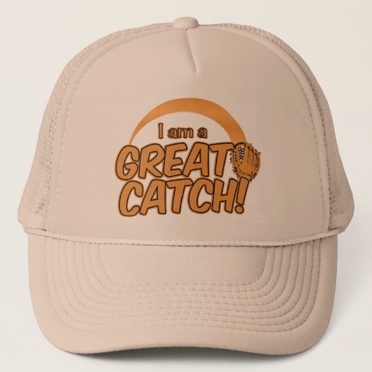 素晴らしCATCH!帽子 – 色を選択 キャップ (正面)