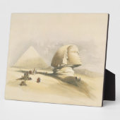 「素晴らしE」のスフィンクスとギザのピラミッド フォトプラーク (側面)