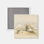 「素晴らしE」のスフィンクスとギザのピラミッド マグネット (正面/裏面)