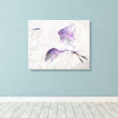 素晴らしEgret Digital Art Canvas Print キャンバスプリント (インサイチュ (ウッドフロア))